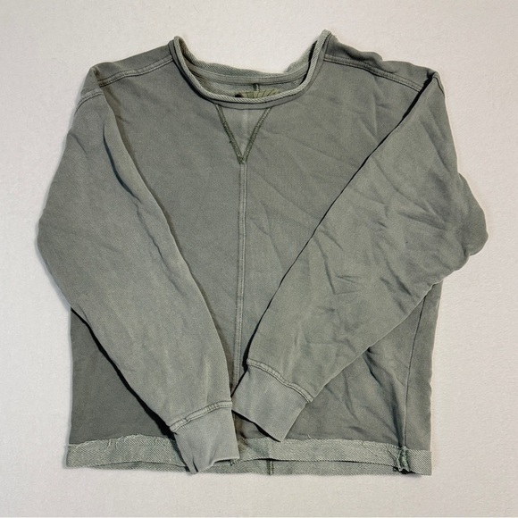C&C California Sweaters - C&C California Light Gray Sunwashed Top